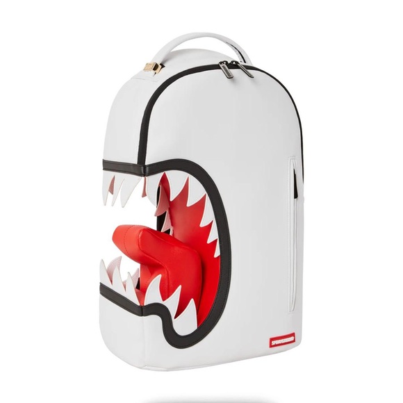 NEW SCREAM SHARK ART PIECE BACKPACK (DLXV) SPRAYGROUND RARE LIMITED EDITION - Picture 1 of 8